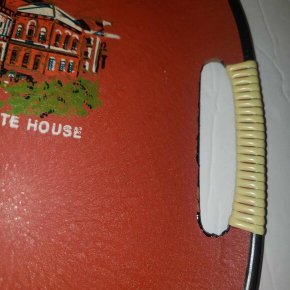 Vintage Boston, Mass Landmark Tray Platter Wall Art Faneuil Hall Logan - Picture 7 of 9